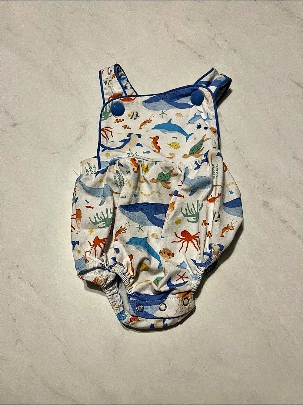 Stitchy Fish Sea Life Print Bubble